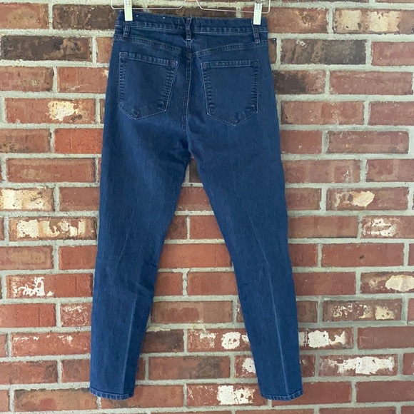 Ann Taylor LOFT || Women's Modern High Waist Skinny Ankle Denim Jeans; 26/2 - Picture 10 of 13